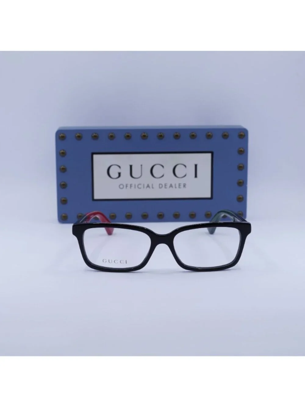 Gucci GG0168O 003 Rectangle Eyeglasses - Black 53mm